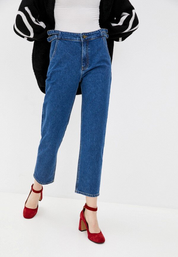 прямые синие