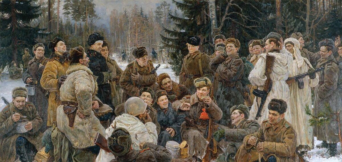 Василий Тёркин - душа компании