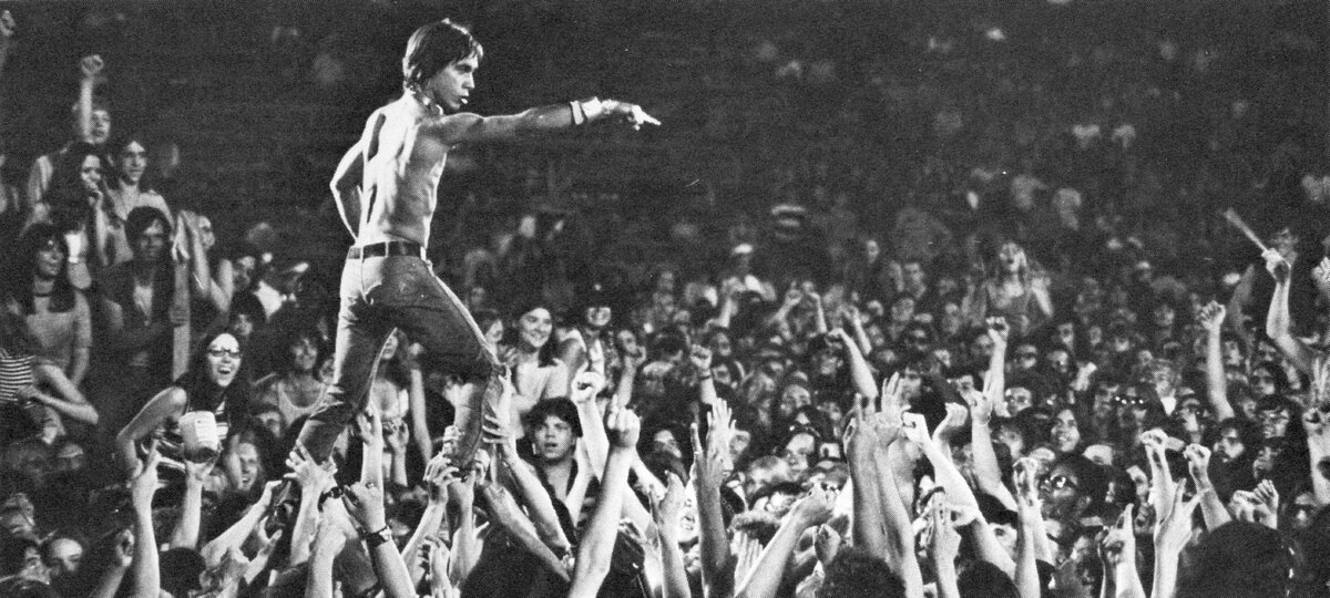 Iggy & the Stooges, Cincinnati Pop Festival (1970). Фото: heberger-image.fr