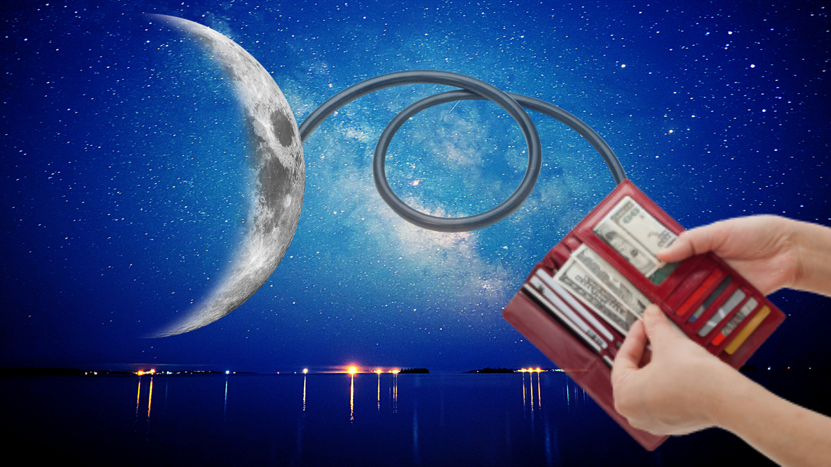 Зарядка кошелька в новолуние