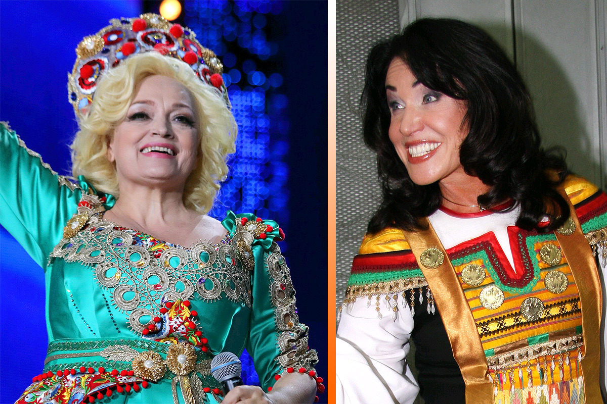 Ну вот посмотрите на них. Думаете мне не обидно было? Кадышева и Бабкина. Фото взято из открытых источников.