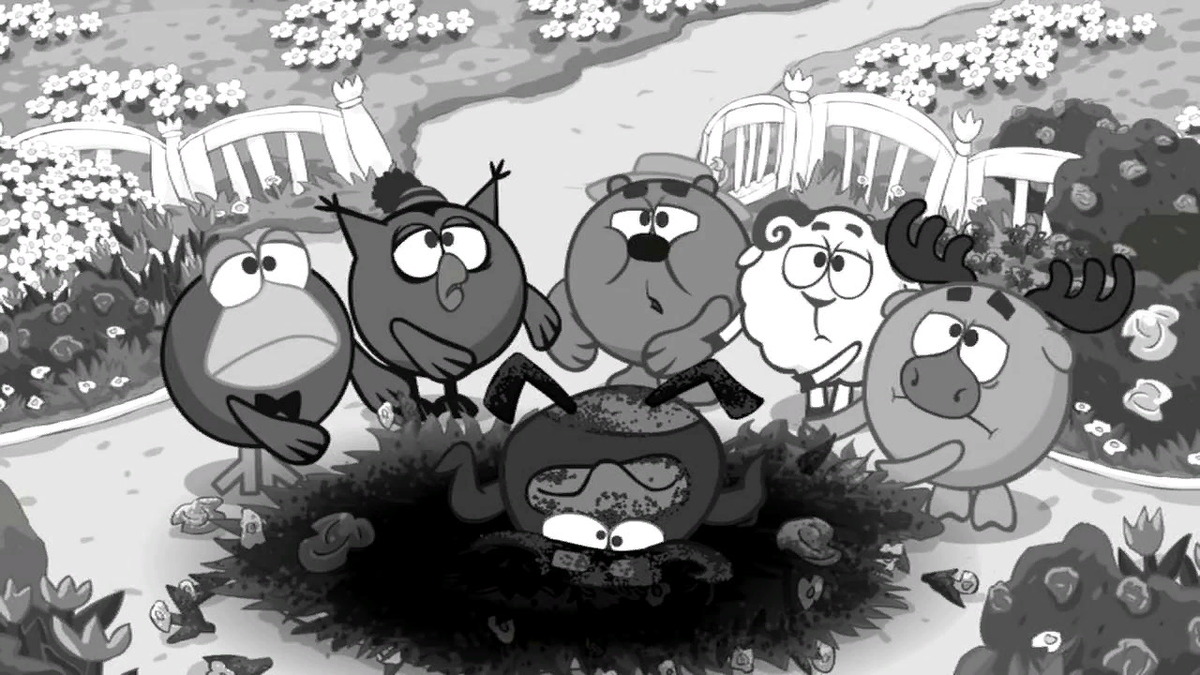 Тёмный ловелас смешарики. Ловелас и совунья смешарики. Смешарики серия черный ловелас. Совунья и чёрный ловелас. Смешарики страшилка для нюши.