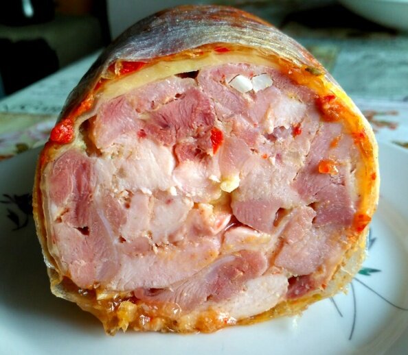 Ветчина из цветного бройлера (ред-бро)