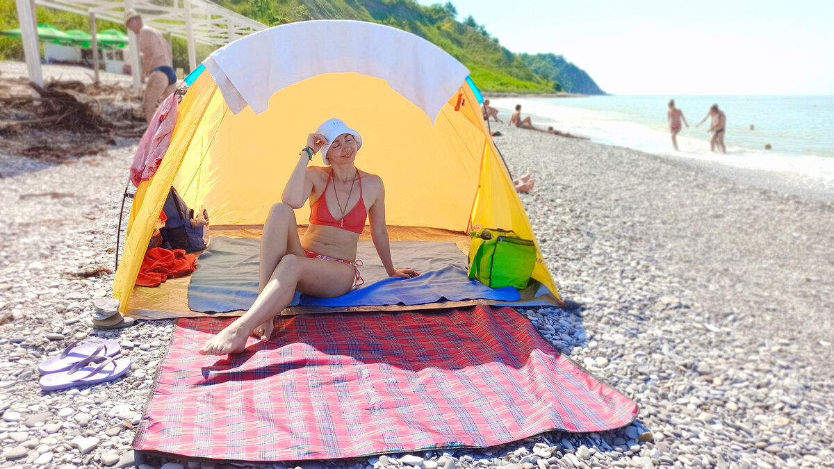 Пляжная палатка от солнца купить в Москве на slep-kostroma.ru (ID#)
