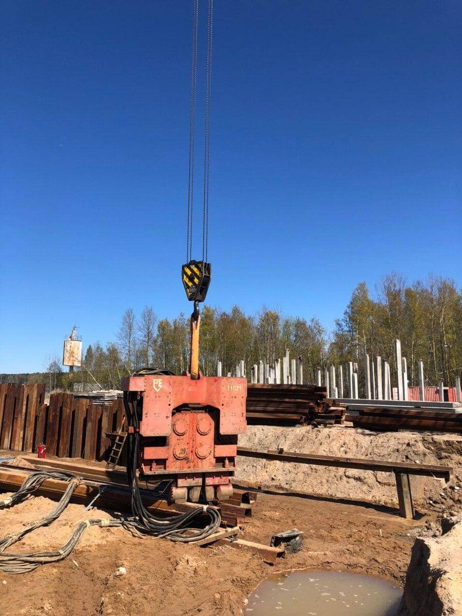 Демонтаж шпунта