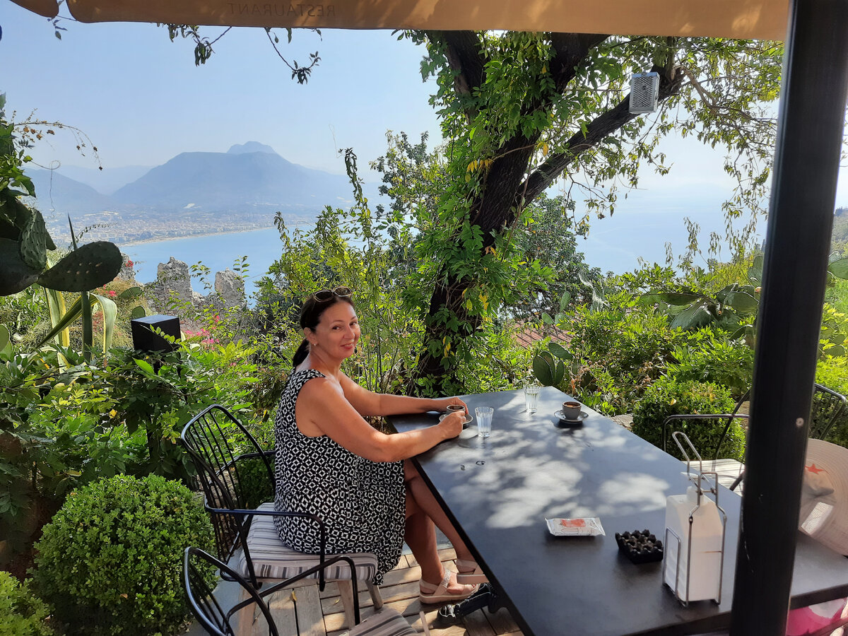 Ресторан Гардения на горе в Аланье