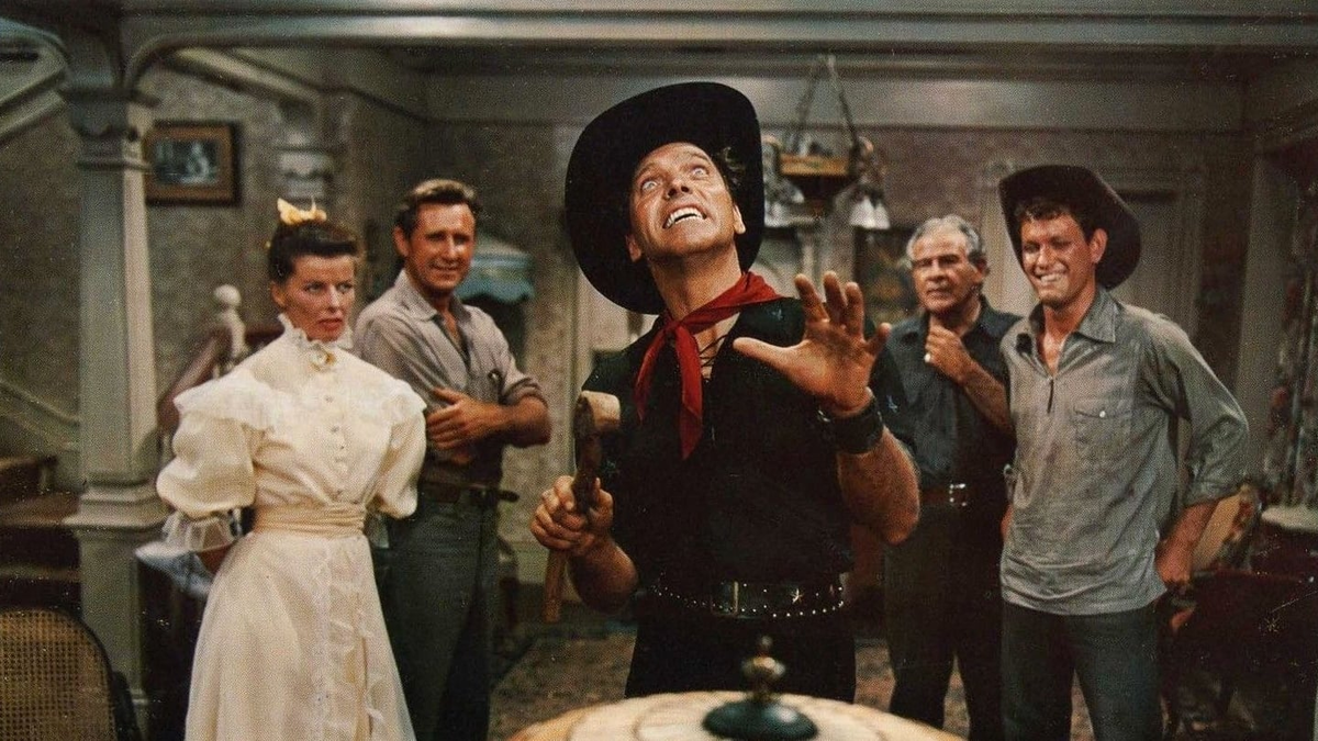 Кадр из экранизации "Продавец дождя", 1956 год