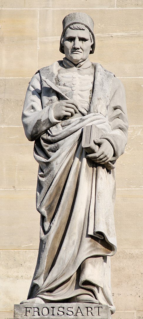 Статуя Жана Фруассара в Лувре / Wikimedia Commons