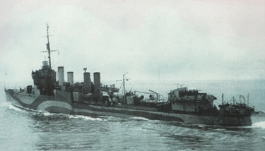 "Деятельный" принадлежал к американским эсминцам типа "Клемсон"