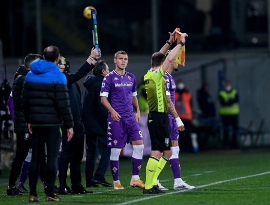 фото с сайта tele-sport.ru. Кокорин выходит на замену