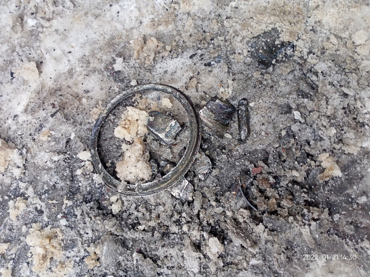 То что осталось от подшипника