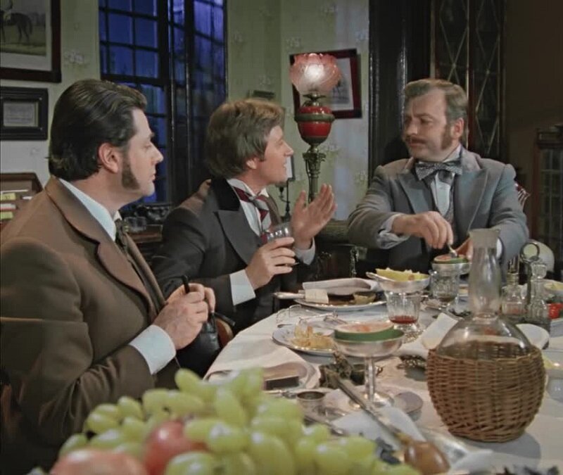 Уныло делается с самого начала... Кадр из фильма «Трое в лодке, не считая собаки» (1979). Скриншот.