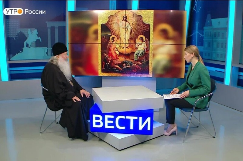 Фрагмент программы «Утро с митрополитом Тихоном».