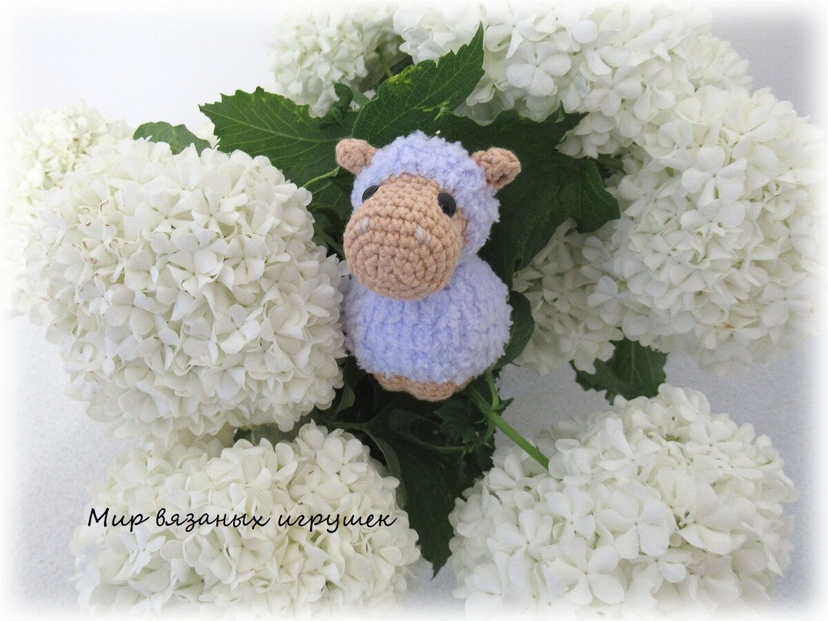 Описание \"Маленькая овечка\" | Мир вязаных игрушек | Дзен