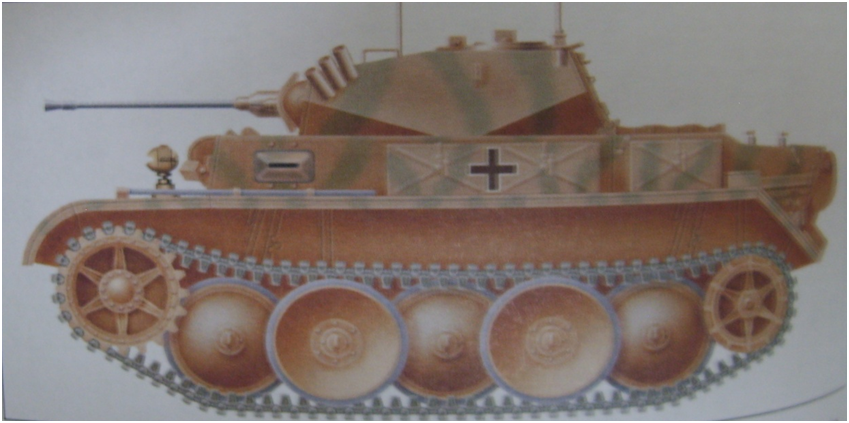 PANZERKAMPWAGEN II ausf. L “LUCHS”.