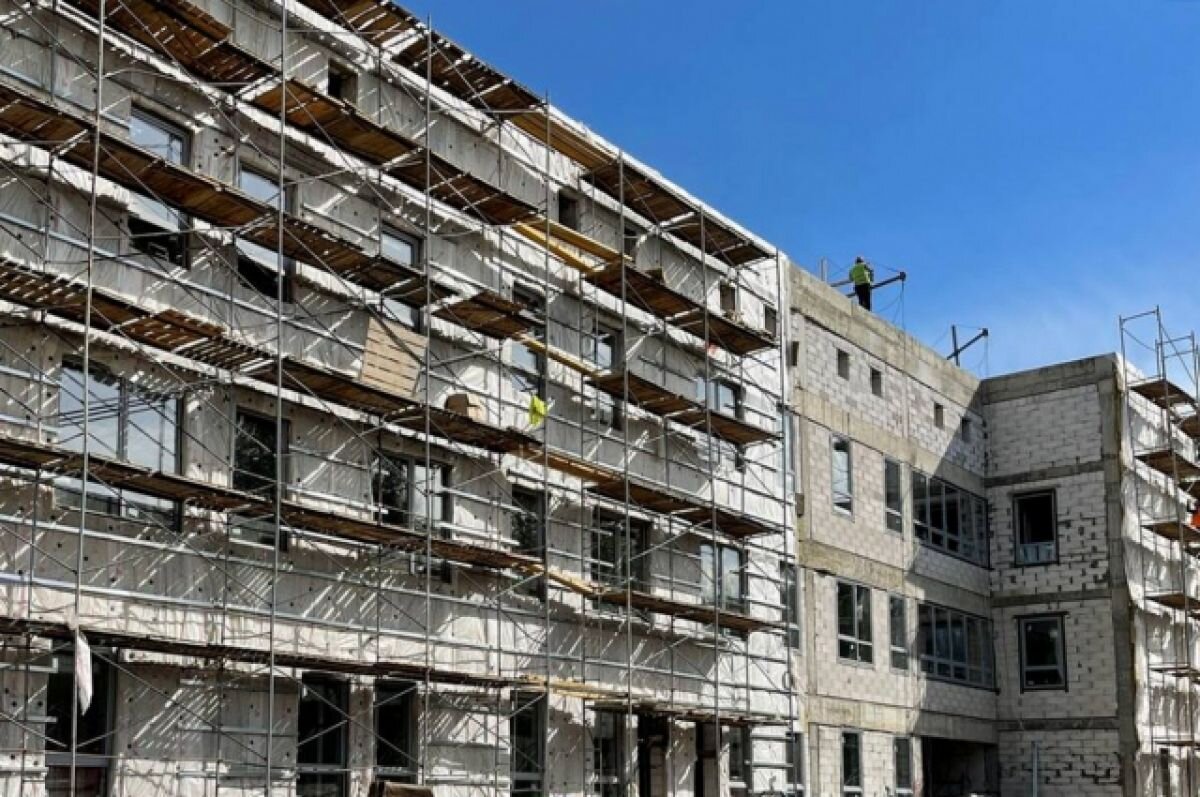    Две детские поликлиники строят в Кимрах Тверской области