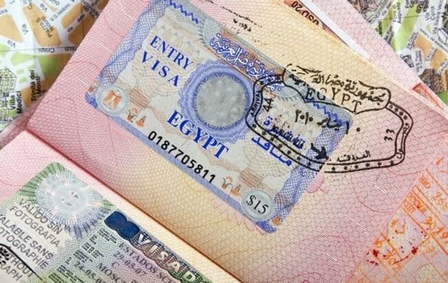 Фото: виза в Египет (egyptvisa.com)