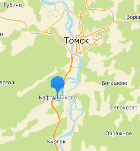 Село Кафтанчиково, рядом с Томском