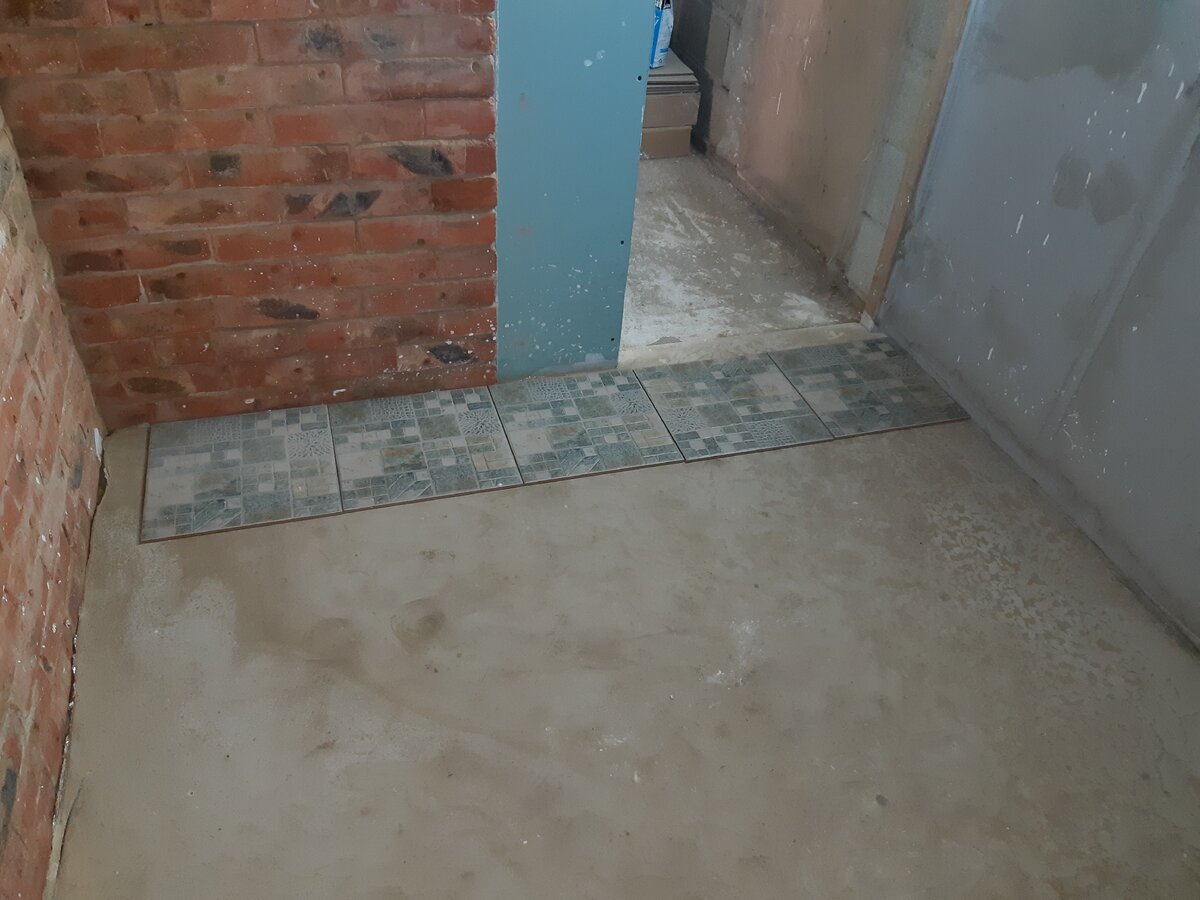 Раскладка "на сухую"