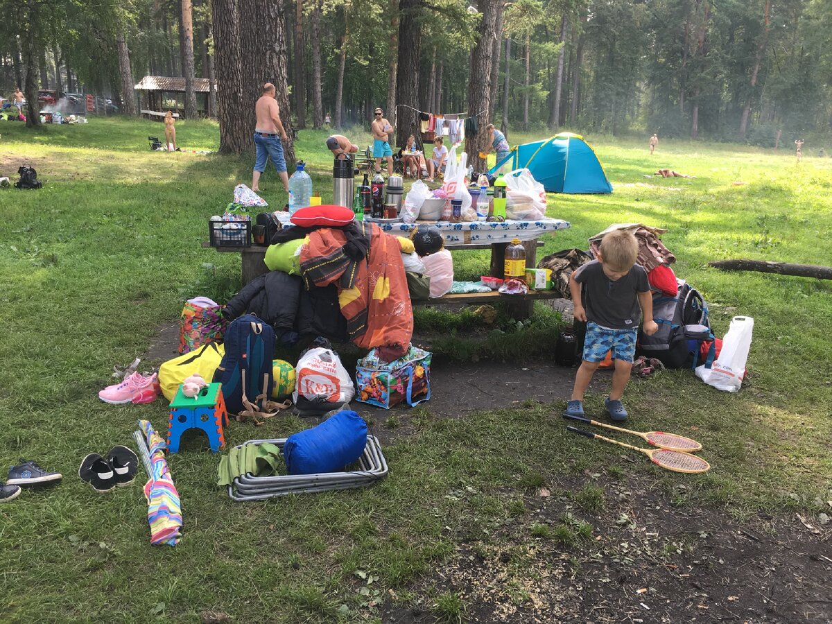 Берём на природу только самое необходимое