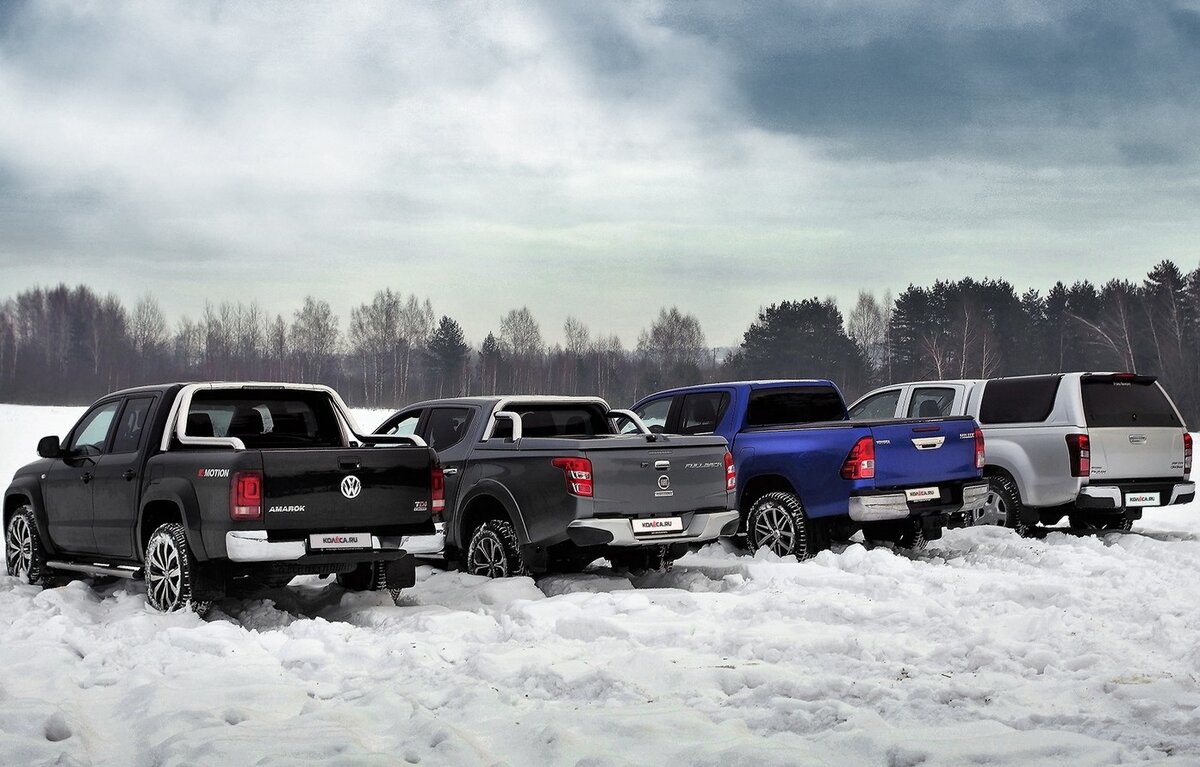 Пикапы. Источник иллюстрации - колёса.ру