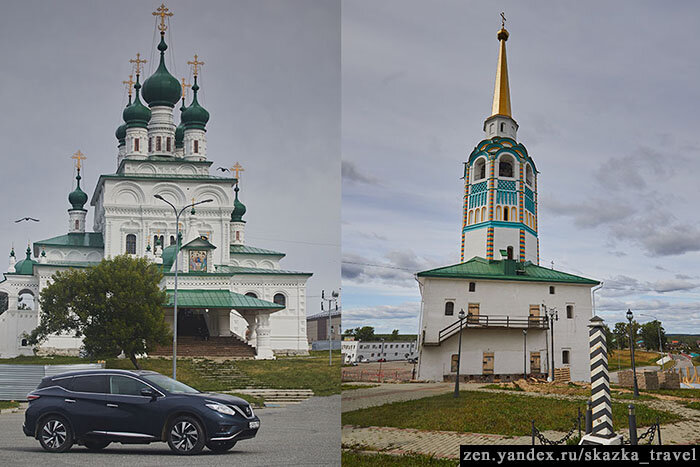 В Соликамске красивые церкви