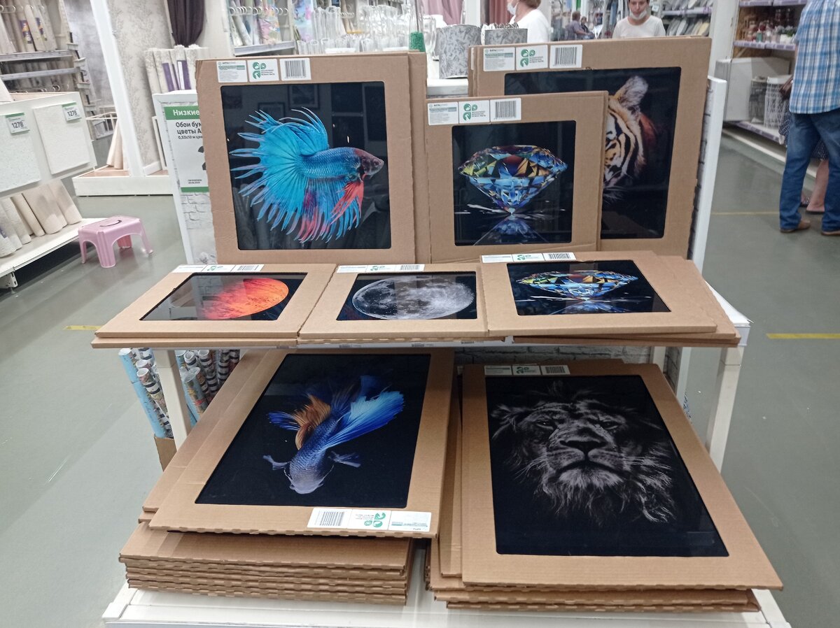 Картины на стекле 