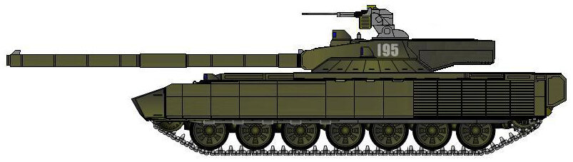 Т-95 (Объект 195) - предположительный вид. (Wikipedia.org)