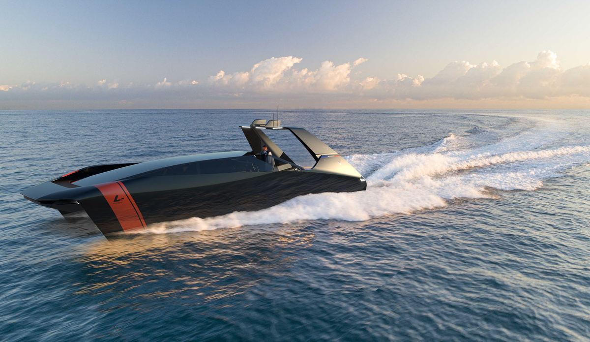 40 - 50 узлов — скорость будущей яхты Swordfish