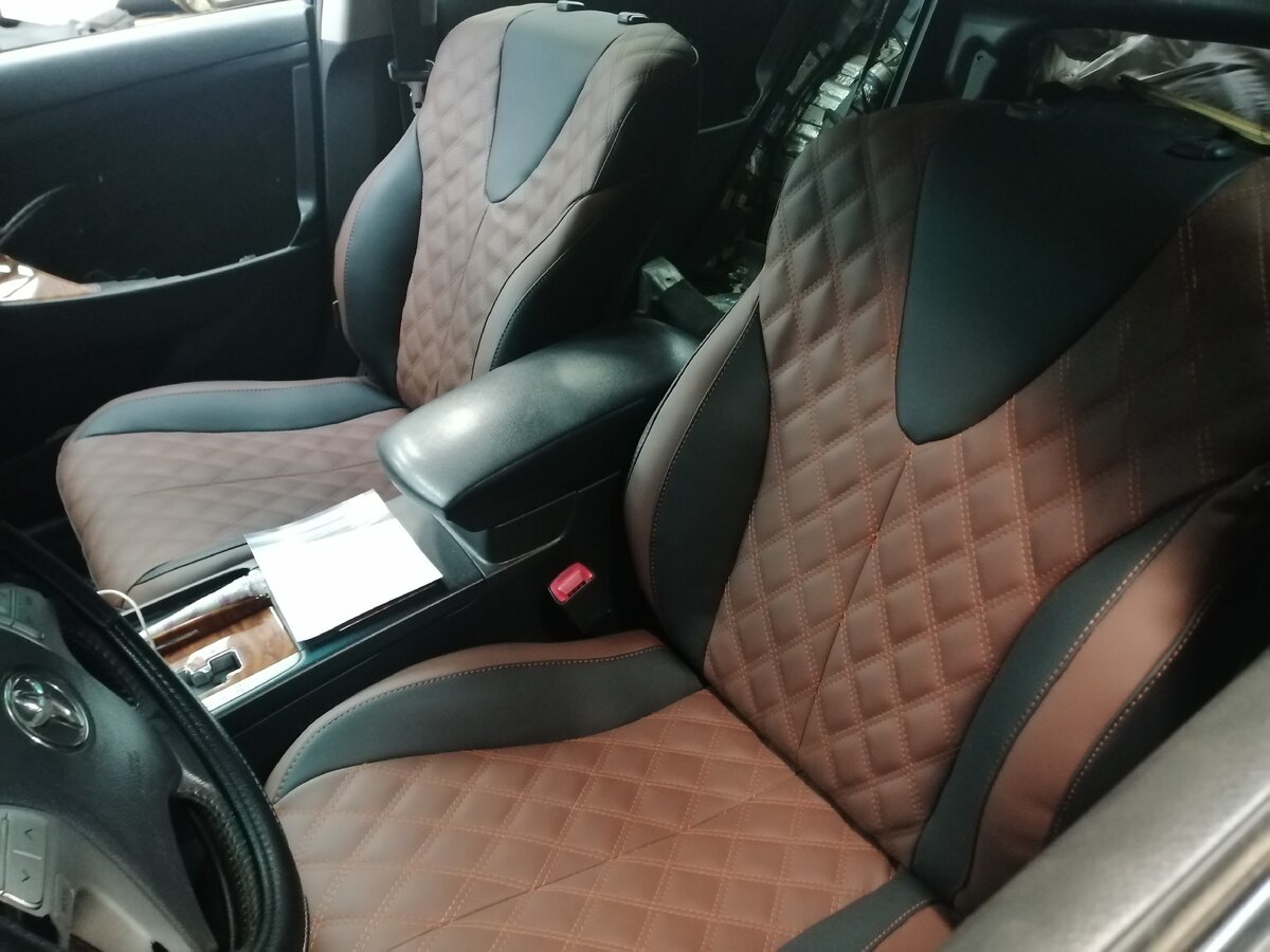 Перешив сидений в камри 40