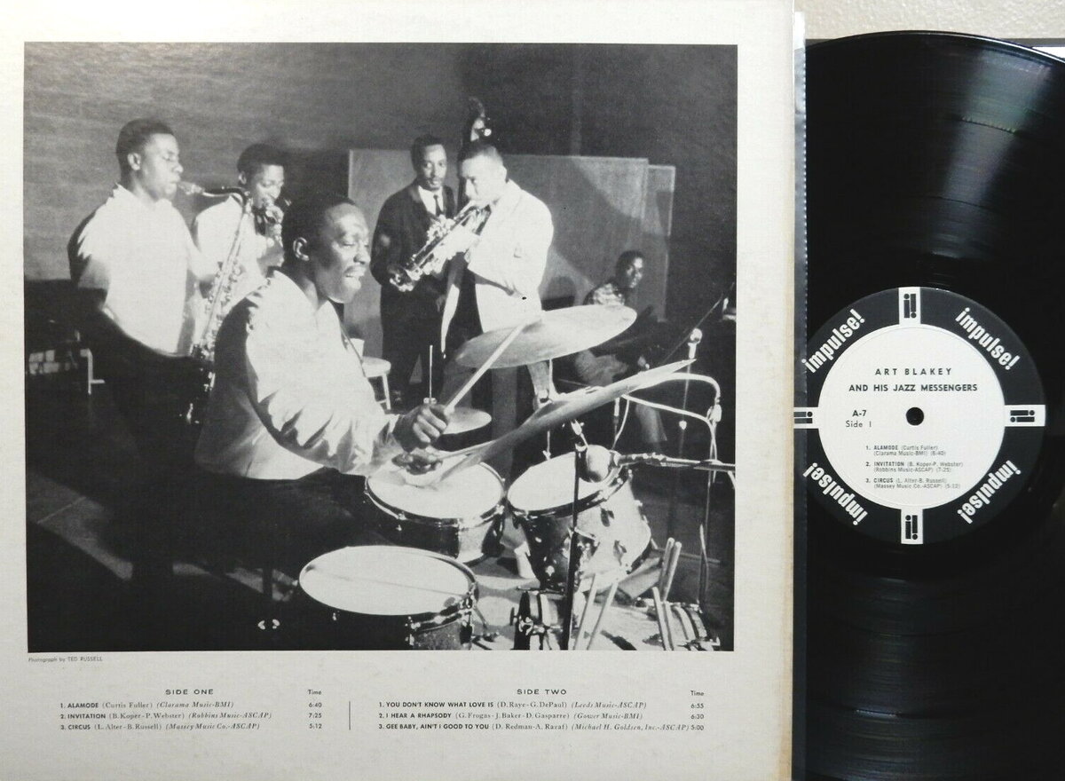 Art Blakey - And His Jazz Messengers (Impulse! A-7, промо-копия)