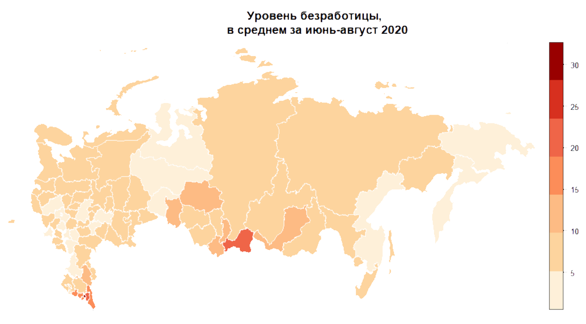 Безработный в августе