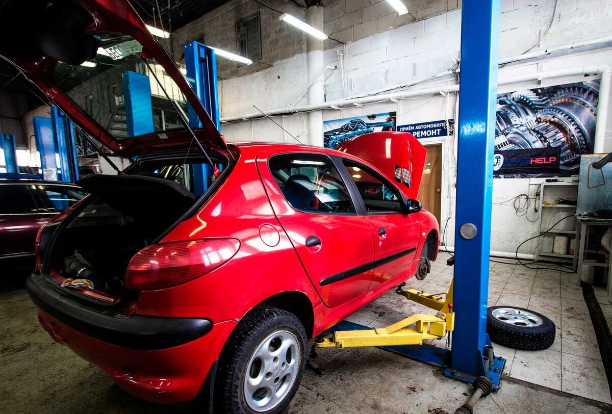 Ремонт АКПП Peugeot 206