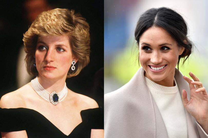 ДИАНА, ПРИНЦЕССА УЭЛЬСКАЯ И МЕГАН, ГЕРЦОГИНЯ САССЕКСКАЯ