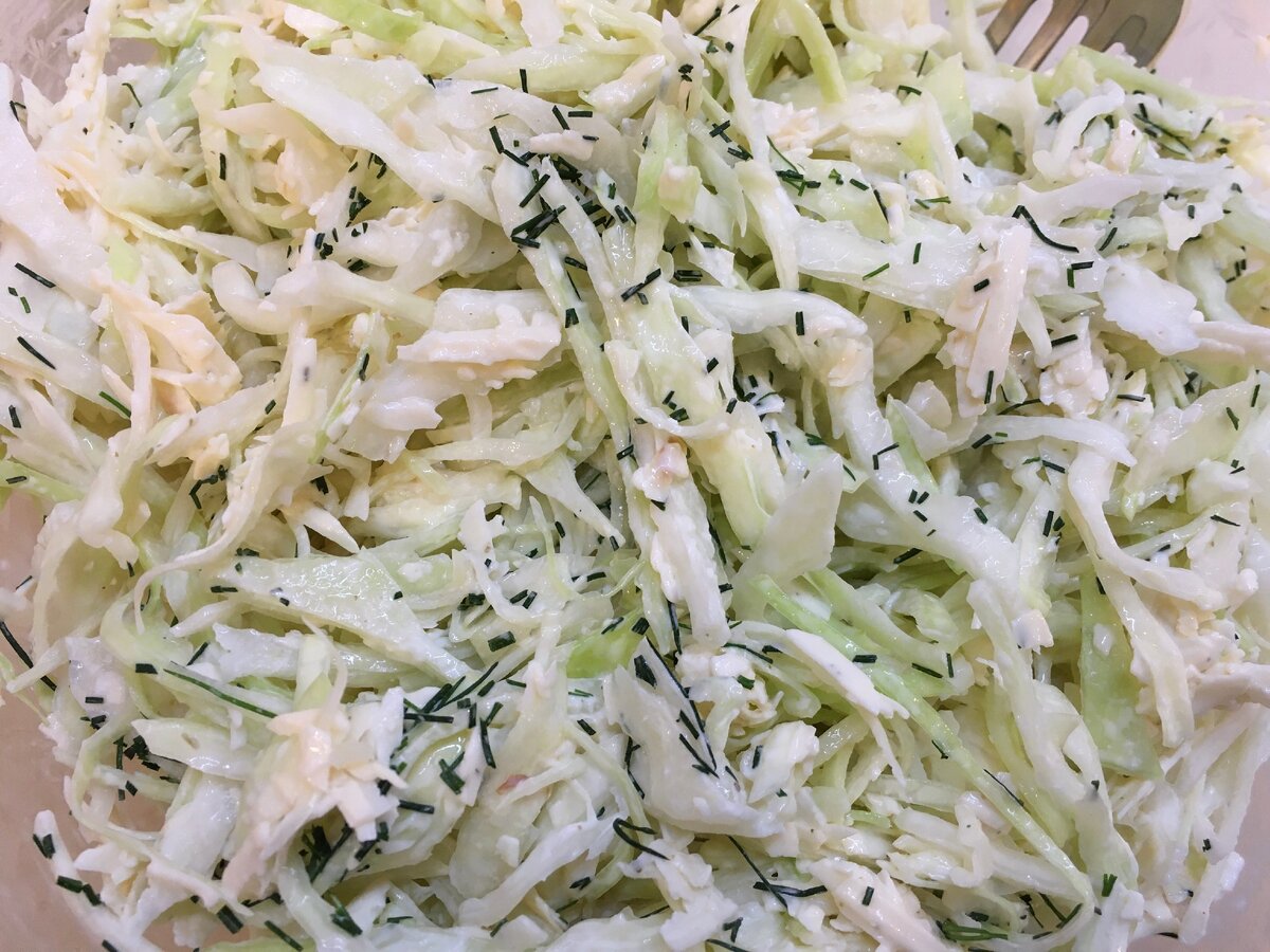 Закуска из капусты быстрая