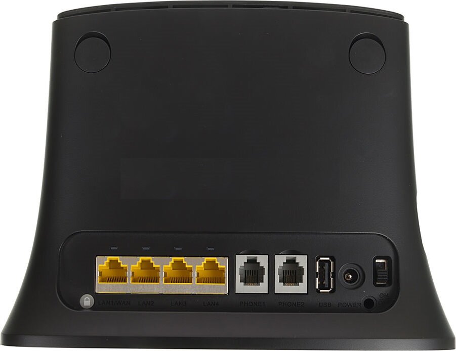 Задняя часть роутера.