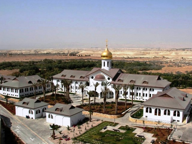 Странноприимный дом на месте Крещения Господня в Иордании