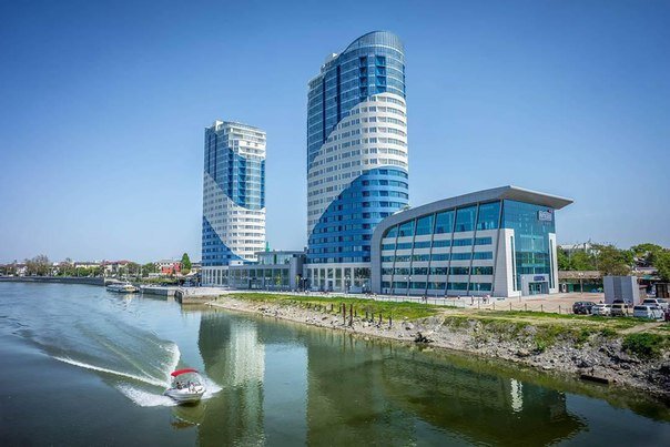 Река Кубань и очень красивый ЖК, источник: Яндекс Картинки