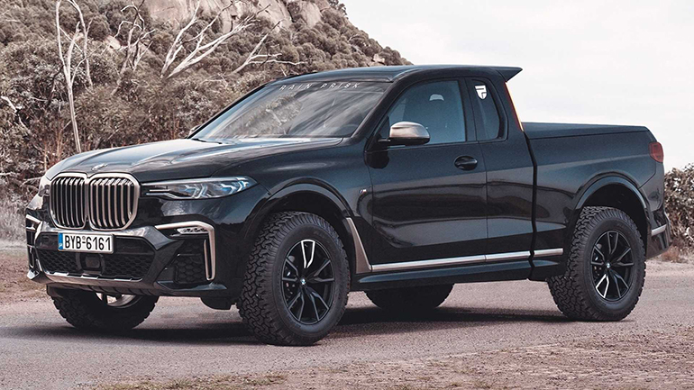 BMW X7 M50i пикап