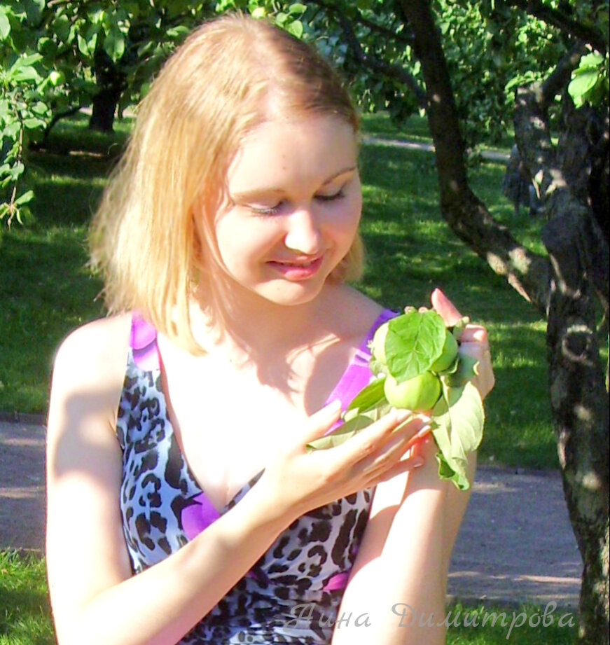 Держу первый урожай