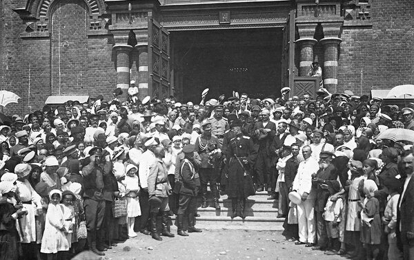 Генерал Петр Врангель в Царицыне, 15 октября 1919 года.