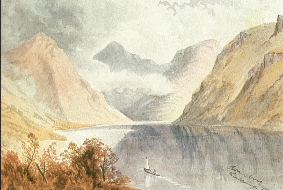 На каждой картине есть его личная подпись. То где-то сбоку, то снизу.