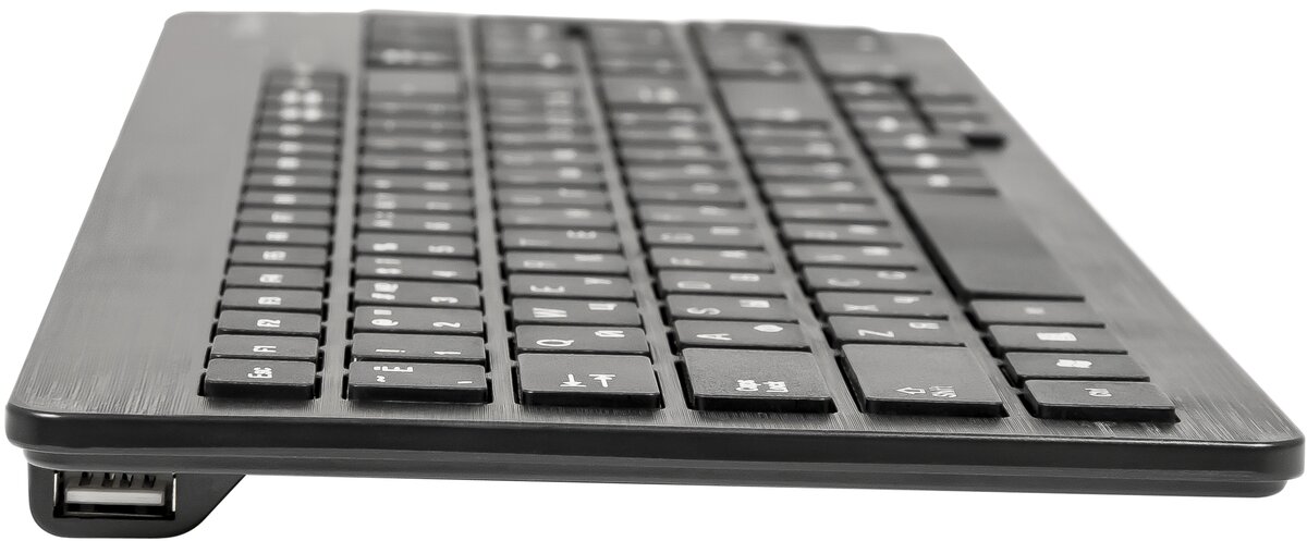 Примерно так выглядит ножничная клавиатура. Их, кстати, удобно использовать для набора текста