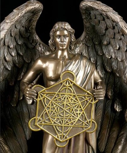 Архангел Метатрон и его сакральный ключ символ Куб Метатрона