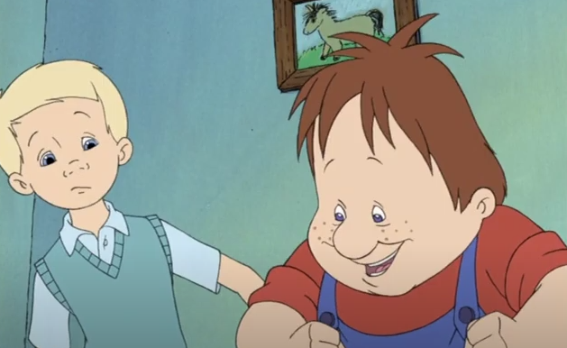 Карлсон, который живет на крыше (2002, Швеция, Норвегия), кадр из мультфильма