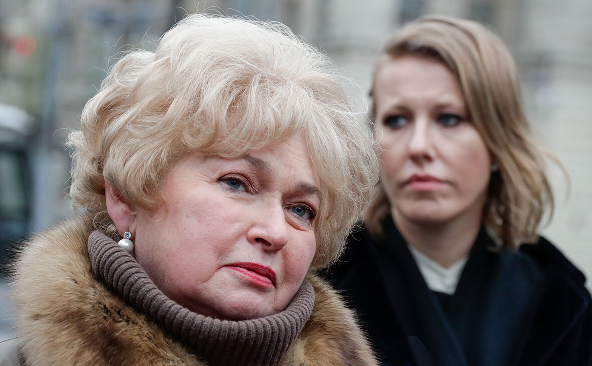 Людмила Нарусова и Ксения Собчак (Фото: Михаил Метцель / ТАСС) 