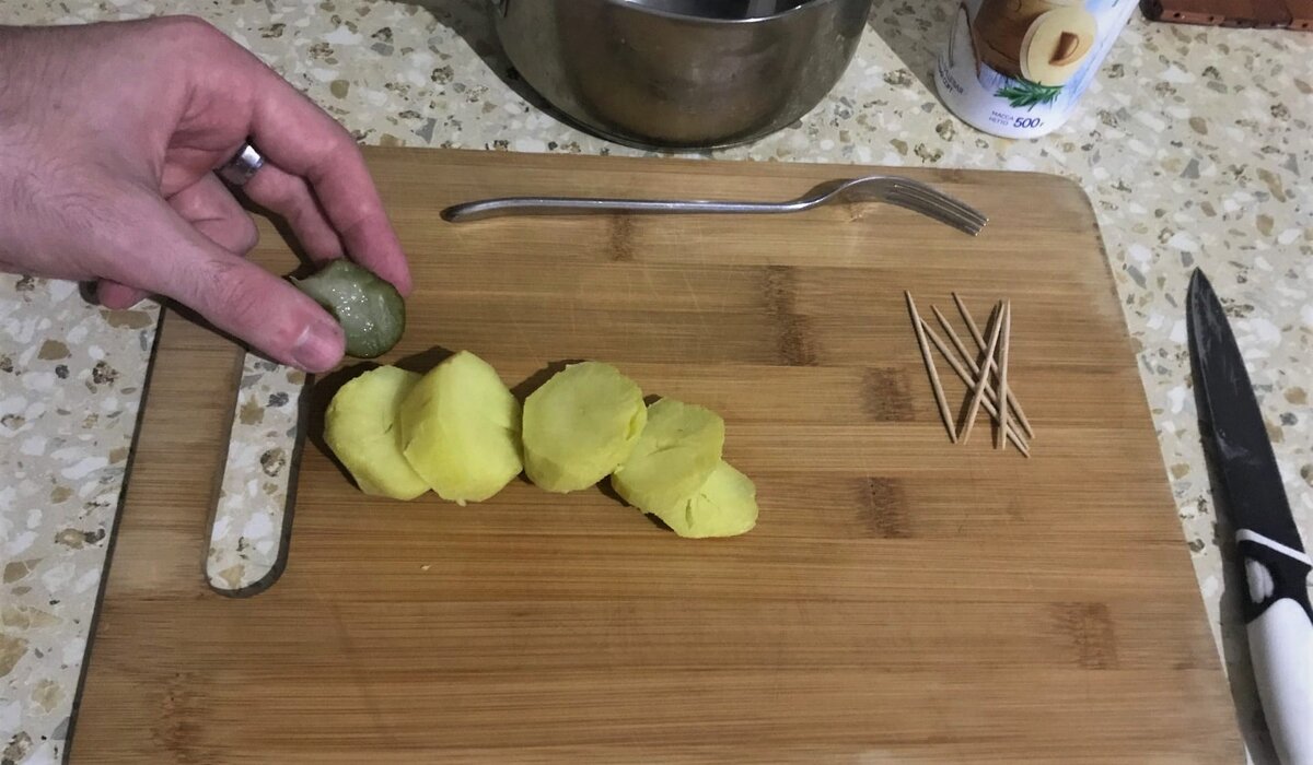 Готовая вкусная картошечка