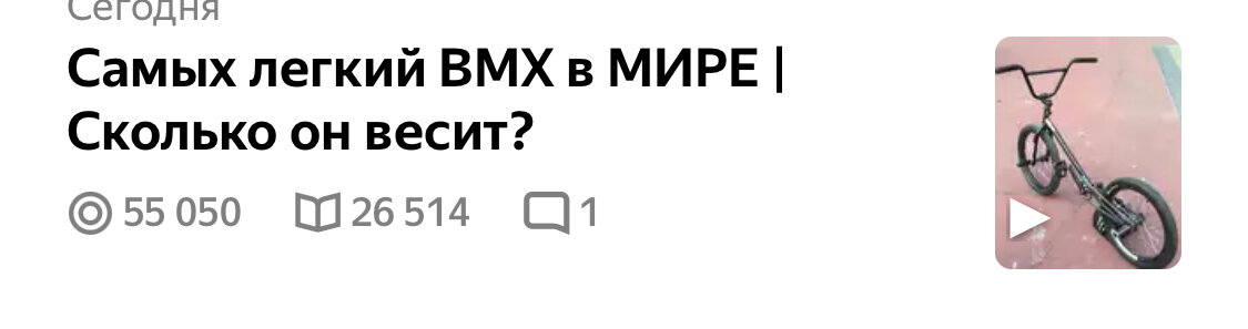Самая удачная публикация