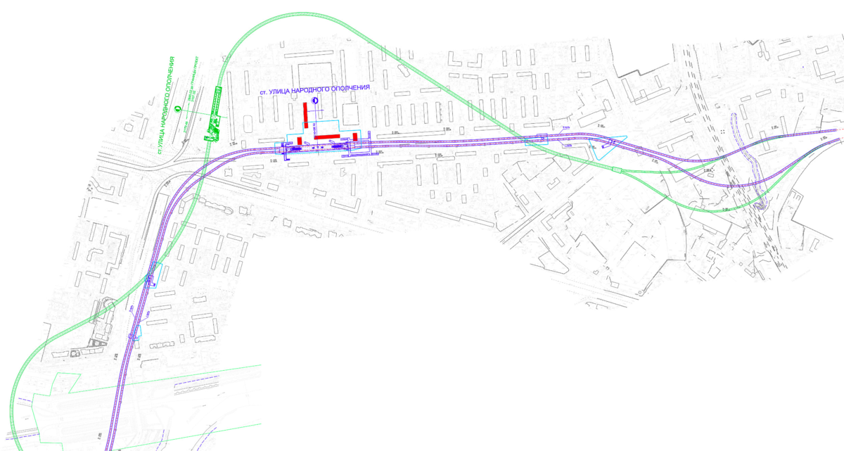 Станция народного ополчения на схеме метро москвы