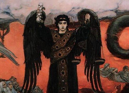 Демон васнецов картина